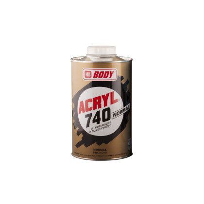 BODY 740 NORMAL Розчинник акриловий стандартний, обсяг 1л