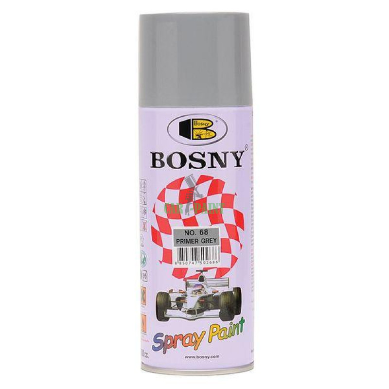Грунт аерозольний сірий BOSNY No.68 0.4 л