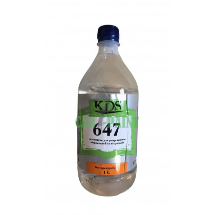 Розчинник KDS 647 1л (720гр)