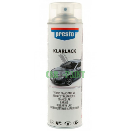 Лак Presto безбарвний акриловий 349362 500мл