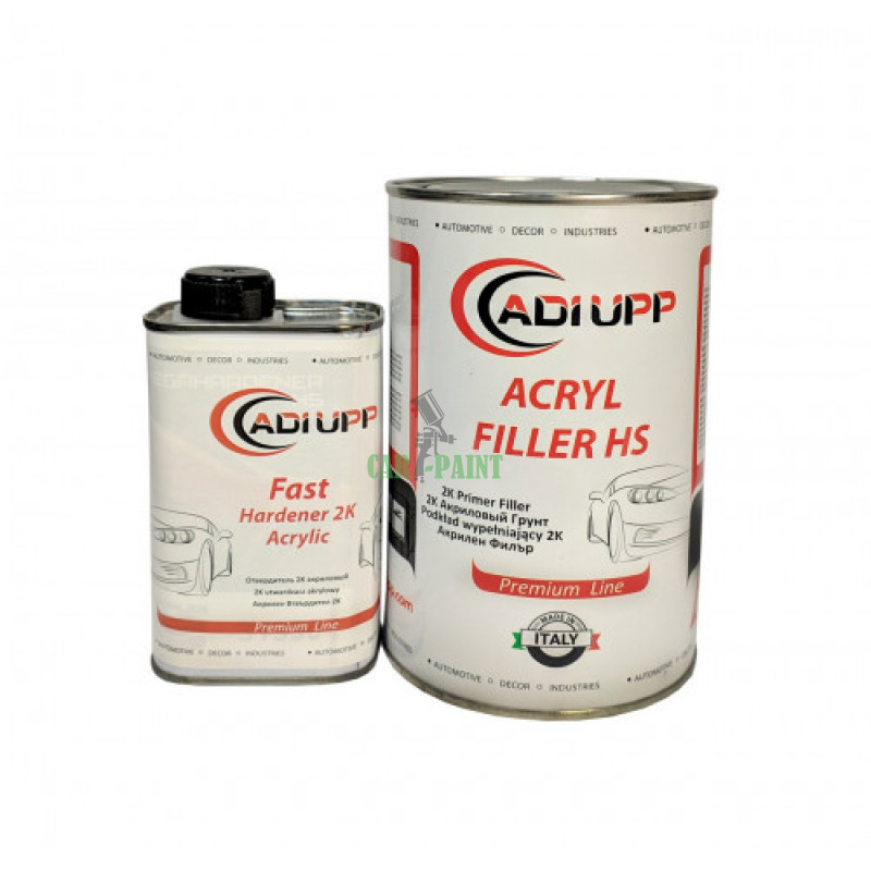 Ґрунт наповнювач акриловий ADI UPP Acryl Filler HS 5+1 800мл+160мл білий