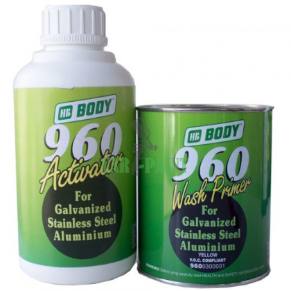 Body 960 Кислотний грунт Wash primer 1л. + 1л. активатор.
