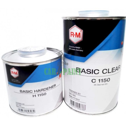 RM BASIC CLEAR Лак 1л C1150 + затверджувач H11500 0.5л