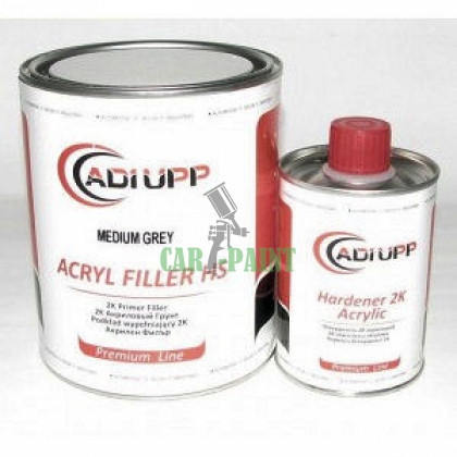ADI UPP Filler Акриловий грунт 2K 4 + 1 (темно-сірий) 1000 + 250ml