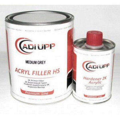 ADI UPP Filler Акриловий грунт 2K 4 + 1 (темно-сірий) 1000 + 250ml
