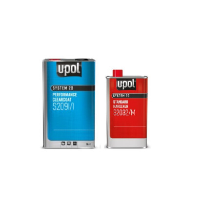 Лак акриловий U-POL HS 2 + 1 S2091 / 1 з затверджувачем S2032 / M 1л + 0,5л