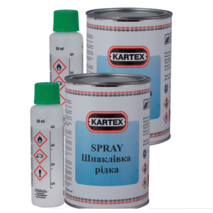 Рідка шпаклівка Kartex  1,2 кг
