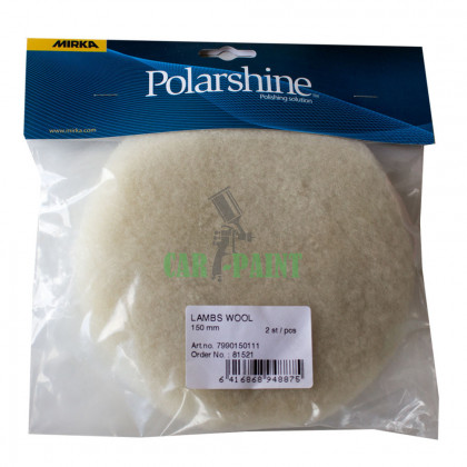 Круг полірувальний MIRKA (овчина на липучці) LAMBS WOOL 150мм 7990150111