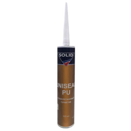 герметик SOLID UNISEAL РU чорний 0.310л