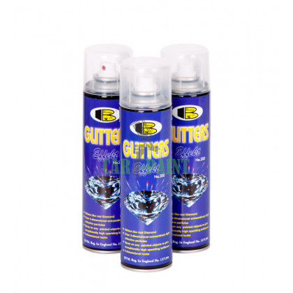 Bosny GLITTERS Spray лак зі спецефектами № 400 «розсіюються»