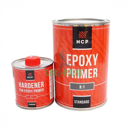 Грунт епоксидний антикорозійний ncp epoxy primer 3: 1, 750 мл + 250 мл комплект