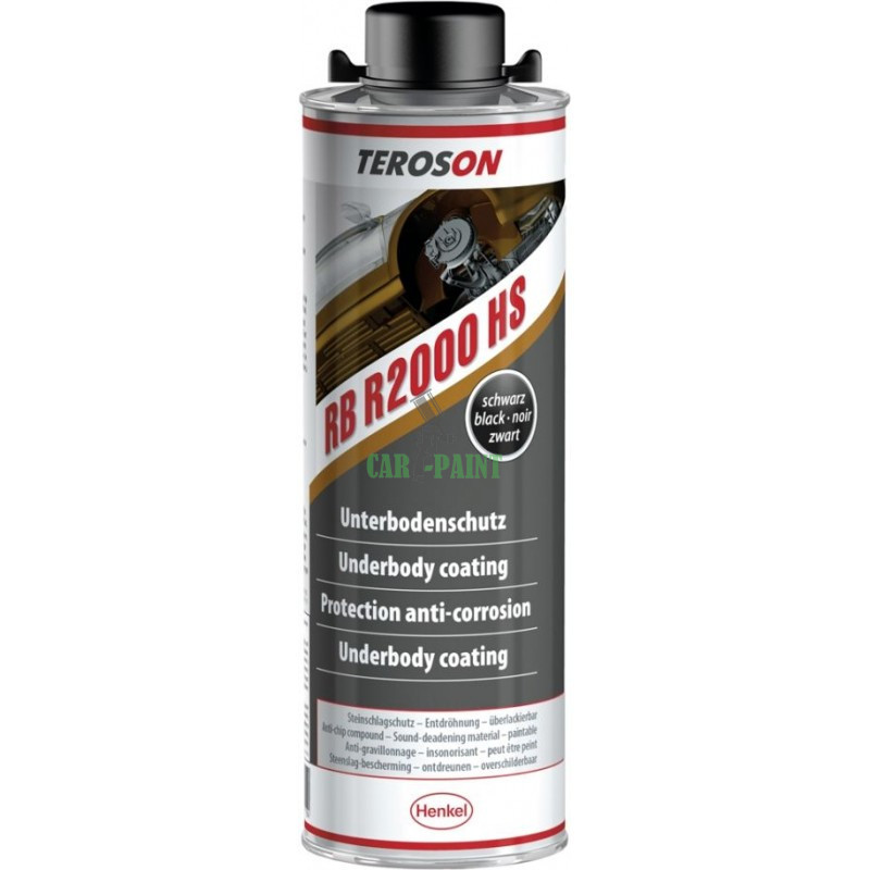 TEROSON RB R2000 HS, рідкі підкрилки, колір чорний