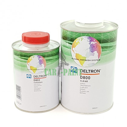 PPG Лак акриловий D800 1л + затверджувач D802 0,5л