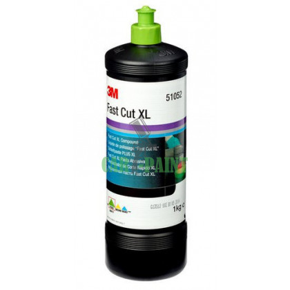 Паста абразивна 3М 51052 Fast Cut Plus XL,1кг (Зелений Ковпачок)