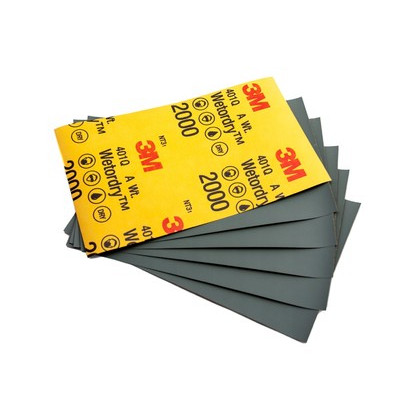 3M ™ 02049 Wetordry Magic - Водостійка абразивний папір серії 401Q, 138 х 230 мм, P2000
