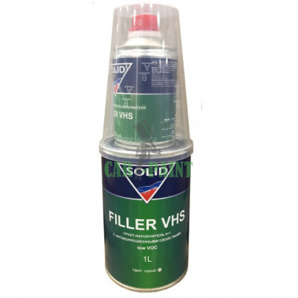 SOLID FILLER VHS Грунт-наповнювач антикорозійний LOW VOC 4: 1 (комплект 1,25 л), сірий