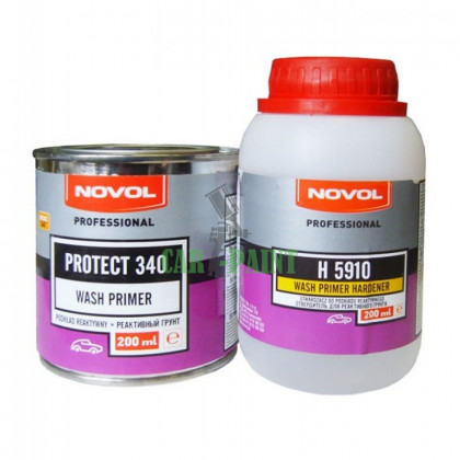 Реактивний грунт Novol Protect 340 Washprimer 37219 0.2л+0.2л