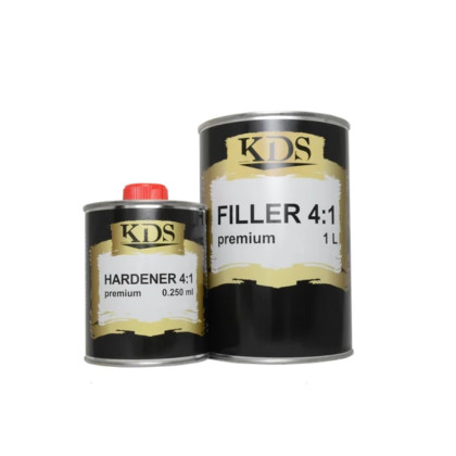 Грунт акриловий KDS Filler 4 + 1 Premium (чорний) 1л