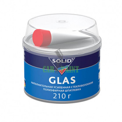 Solid Glas Наповнювальна посилена скловолокном поліефірна шпаклівка, 0.210г