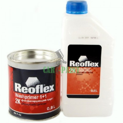 REOFLEX. Грунт кислотний + затверджувач, комплект 800мл + 800мл