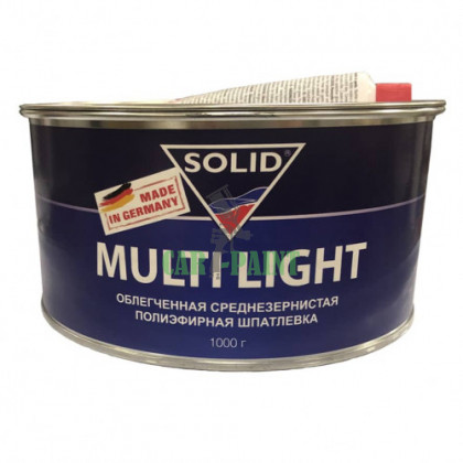 Solid LIGHT ШПАКЛІВКА ПОЛІЕФІРНА 1 кг