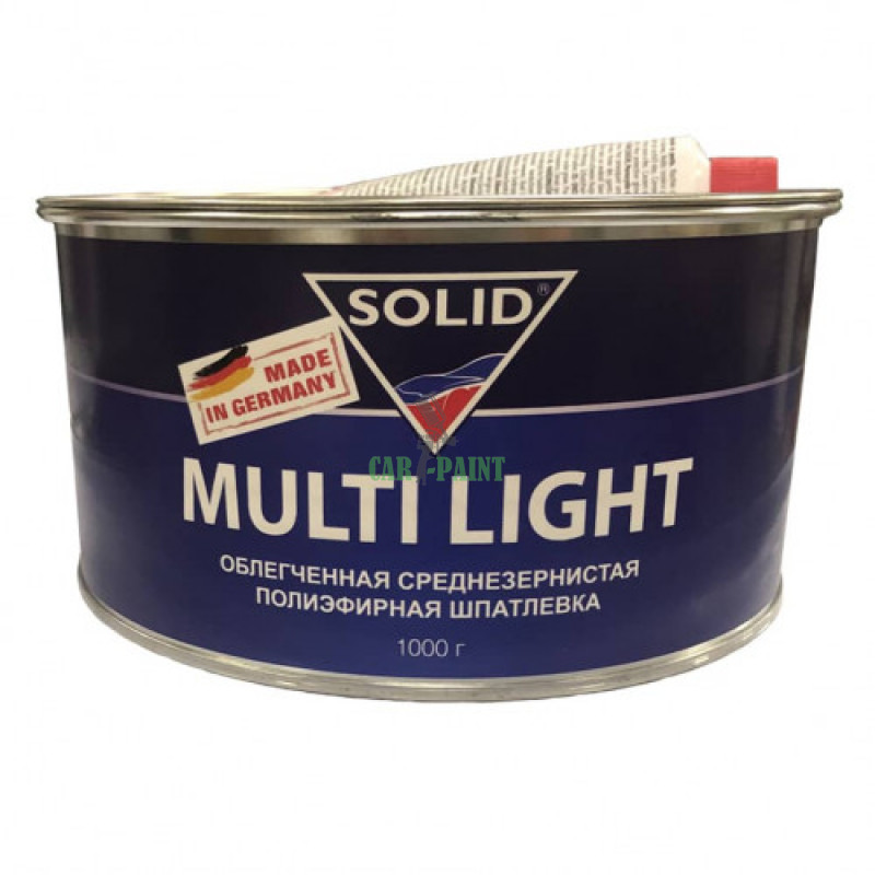 Solid LIGHT ШПАКЛІВКА ПОЛІЕФІРНА 1 кг