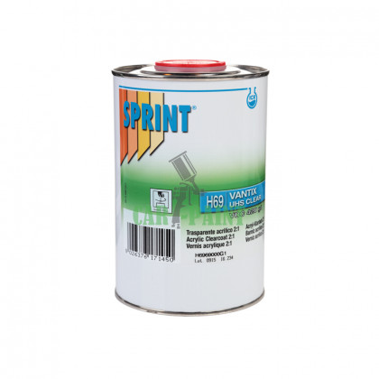 SPRINT H69 Vantix UHS VOC акриловий лак 1л + 0.5л C68 