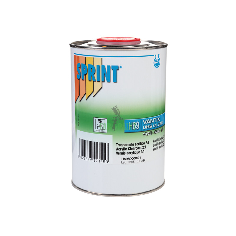 SPRINT H69 Vantix UHS VOC акриловий лак 1л + 0.5л C68 