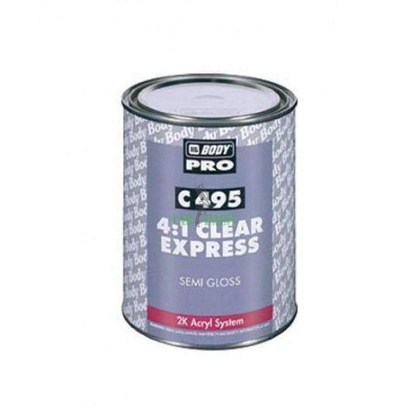 Акриловий лак Body Express 495 1л+0.250л