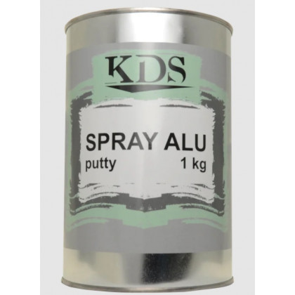 Шпаклівка рідка з алюмінієм KDS Spray Alu 1 кг