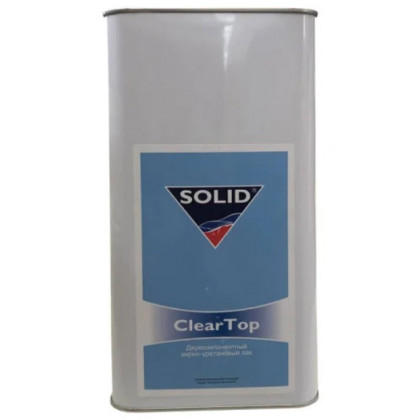 Лак Solid Clear Top MS 5л + 2.5 л 