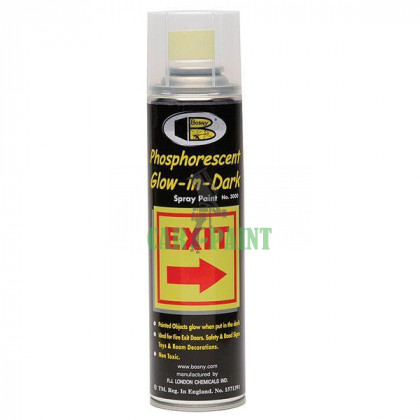 Фарба аерозольна Bosny Phosphorescent Glow-in-Dark 227 мл