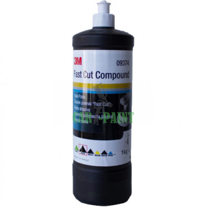 Паста абразивна 3M Perfect-it III Fast Cut Compound 09374 1 кг (білий ковпачок)