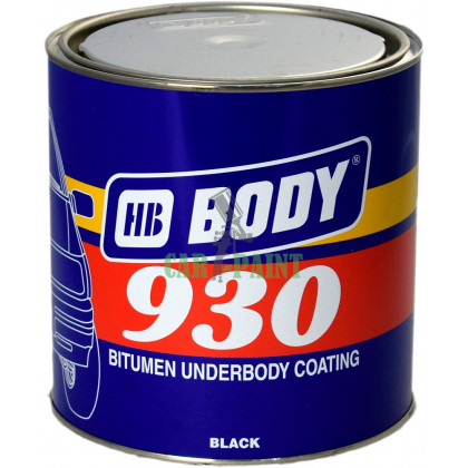 Мастика Body 930, 2.5кг чорна