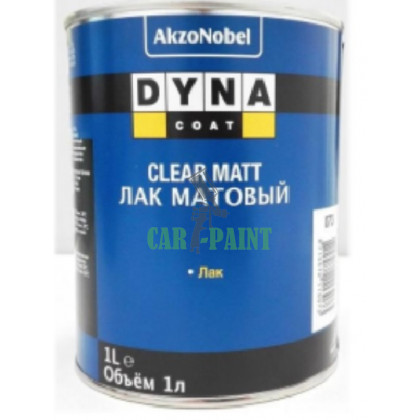 лак 2к матовий CLEAR MATT 1л + 0.5л DYNACOAT