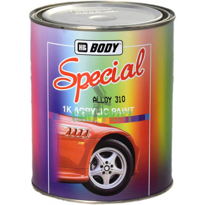Фарба для дисків HB Body 310 срібляста 1л