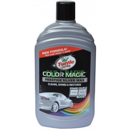TURTLE WAX Color Magic поліроль для кузова (з подкр.еффектом, срібло) 500мл