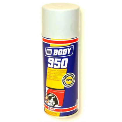 Аерозольний гравитекс Body 950 (антигравій) білий 0,4л