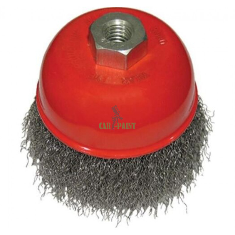 Щітка чашкова 65 мм, для УШМ, М14 Intertool BT-1065