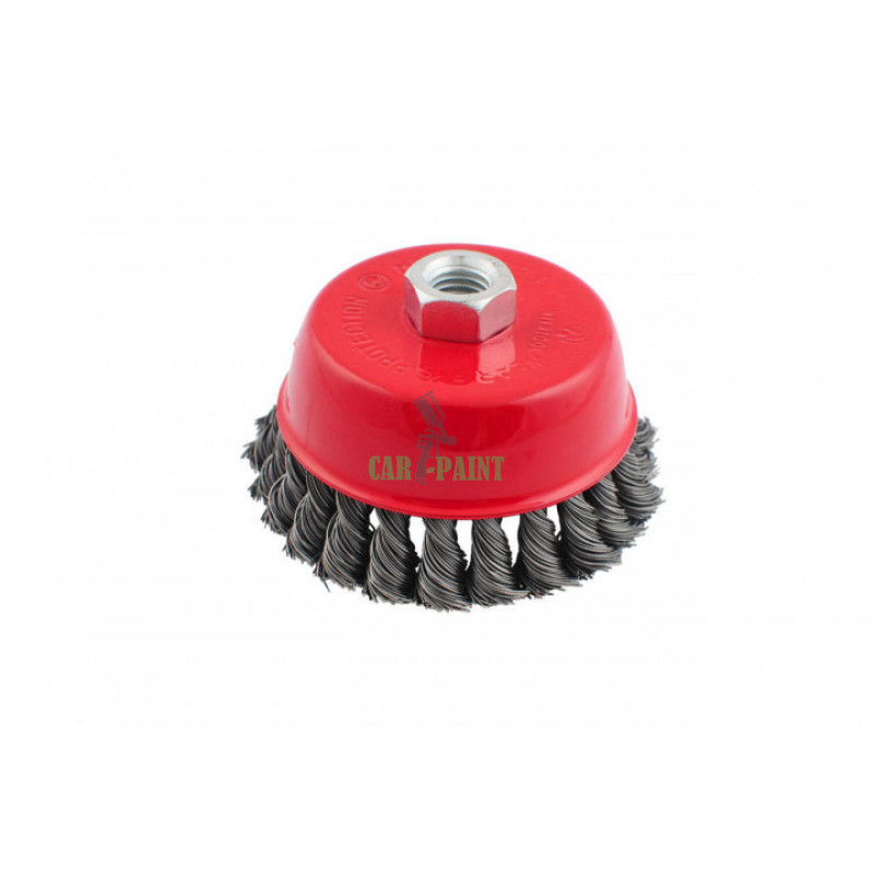 Щітка торцева Intertool - 100 мм плетені (BT-2100)