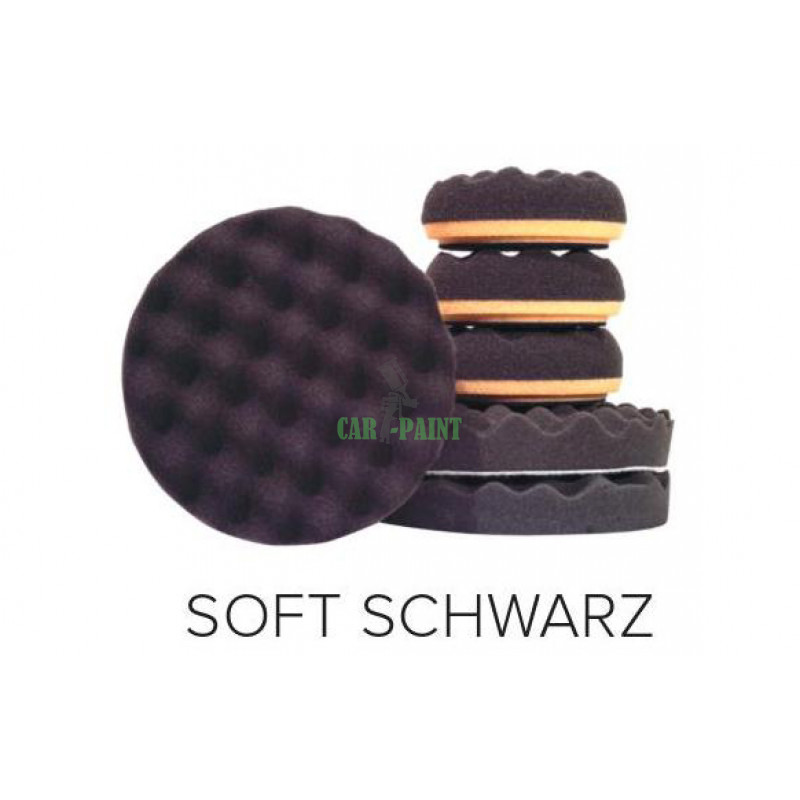 Круг полірувальний 133 мм Soft-Schwarz (чорний) New Concept (для Anti Hologramm)