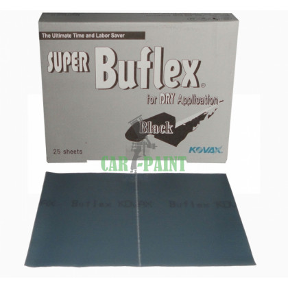 Полірувальний абразивний лист KOVAX BUFLEX DRY BLACK (чорний), 170х130мм, P3000