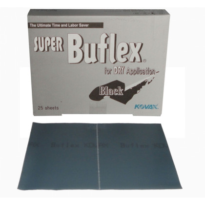 Полірувальний абразивний лист KOVAX BUFLEX DRY BLACK (чорний), 170х130мм, P3000