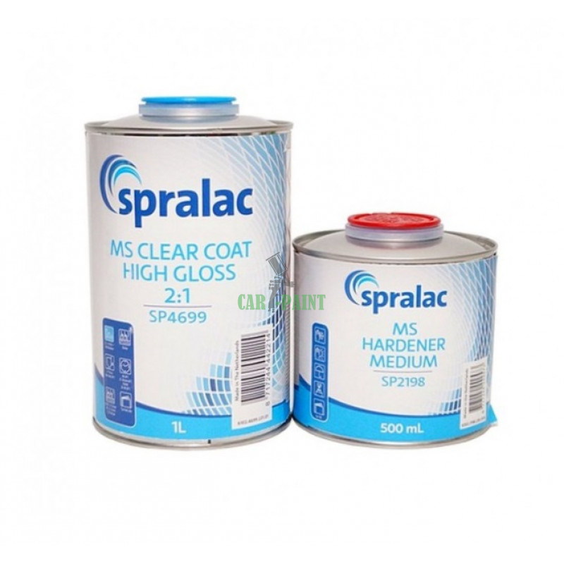 Лак Spralac SP4699 1 л + MS затверджувач SP2198 0.5л