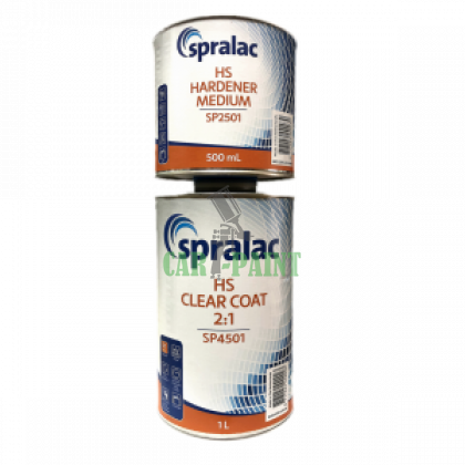 Лак Spralac SP4501 1 л + HS затверджувач SP2501 0.5л