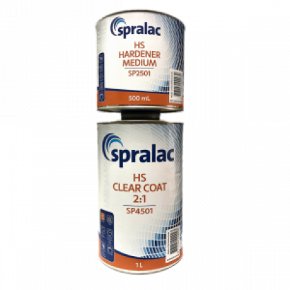 Лак Spralac SP4501 1 л + HS затверджувач SP2501 0.5л